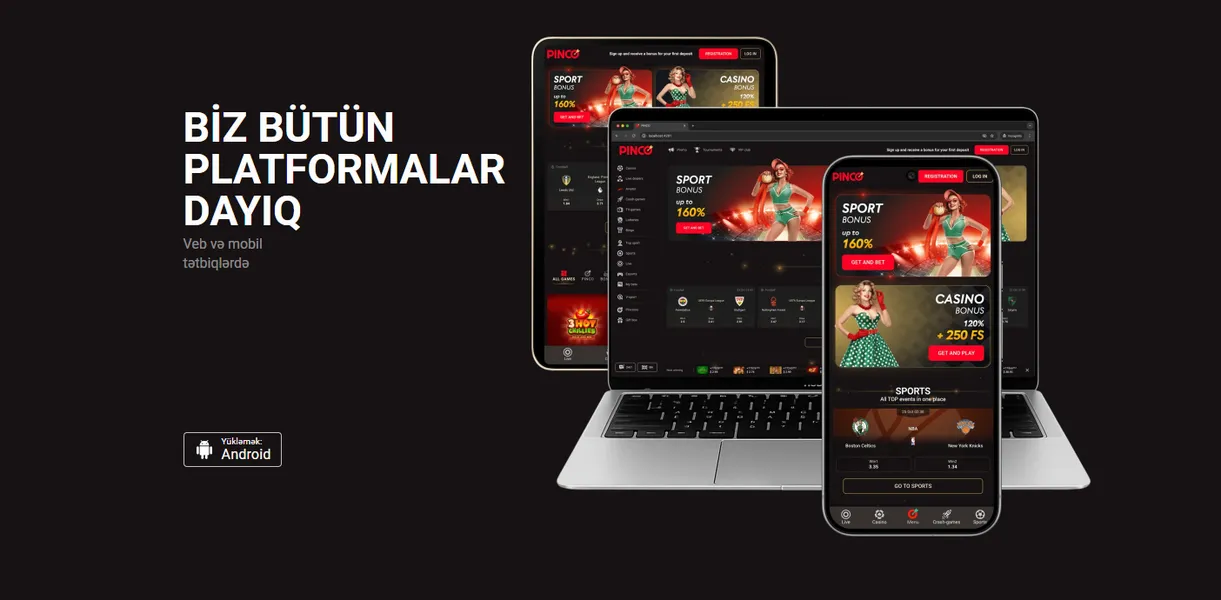 Pinco mobil versiyasının yenilənməsi